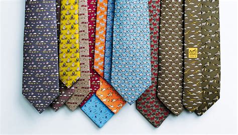 real hermes tie paper